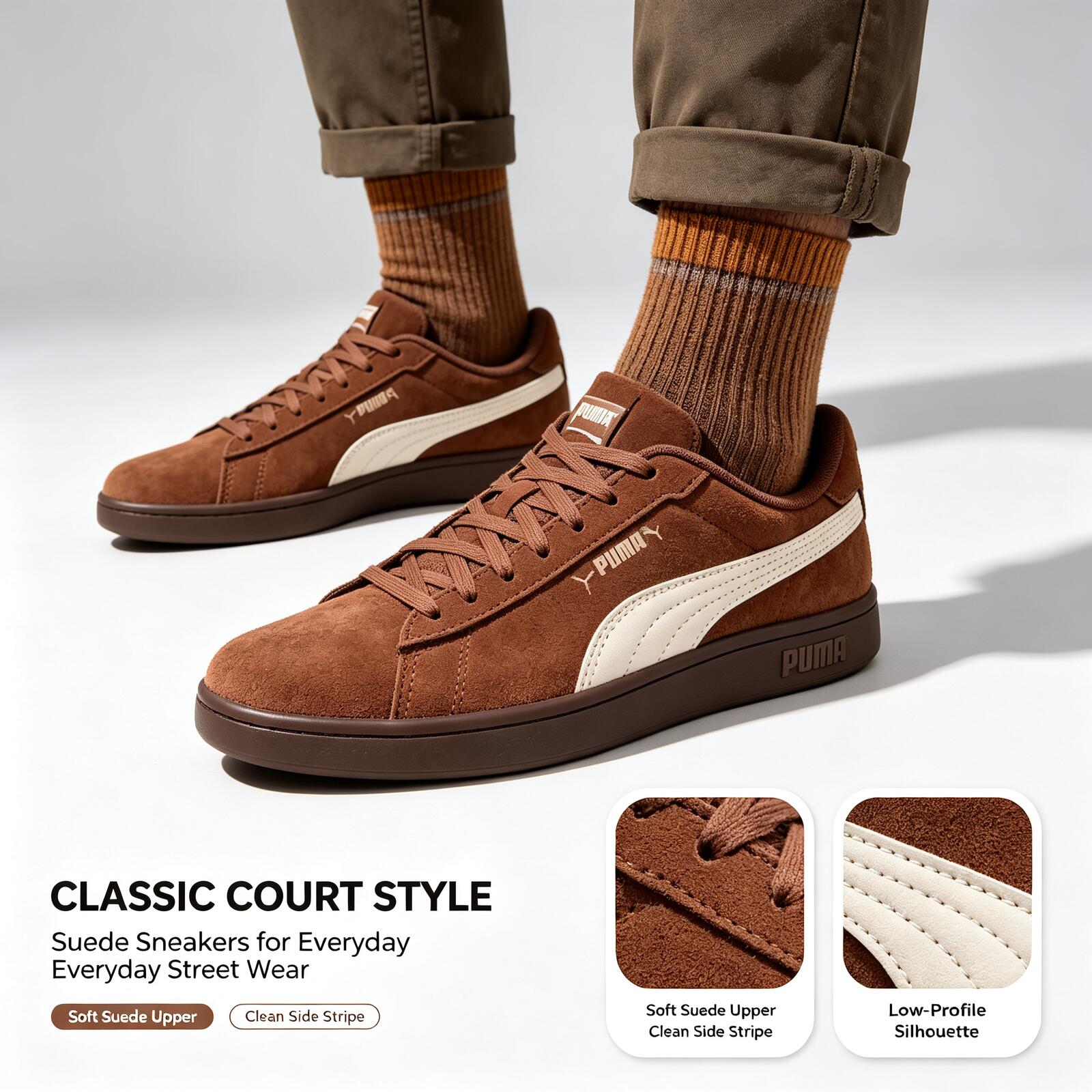 New PUMA Retro Casual Sneaker - Puma Shoes Suede Classic ulasan dan harga