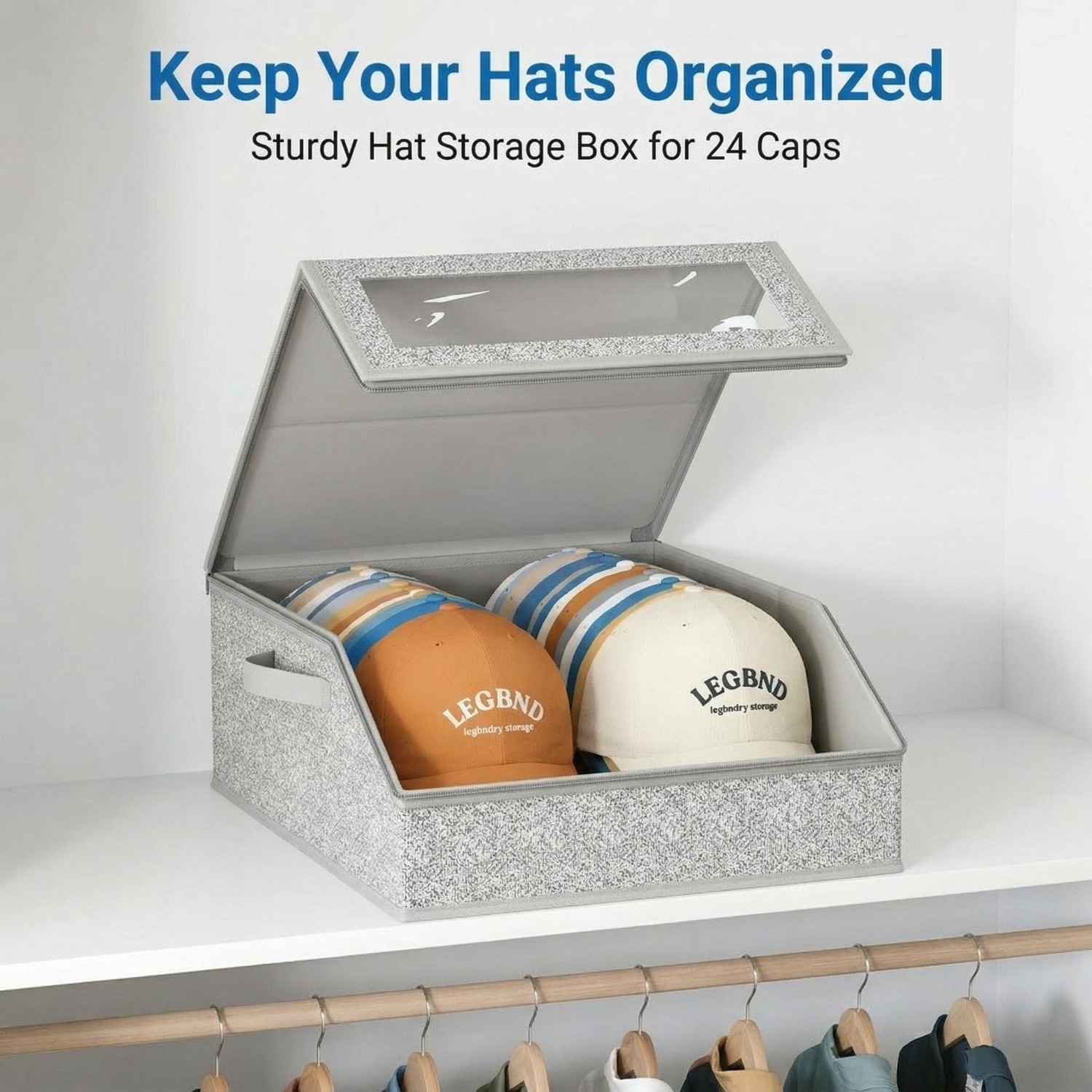 Large Capacity Double Row Hat - Baseball Cap Structured ulasan dan harga