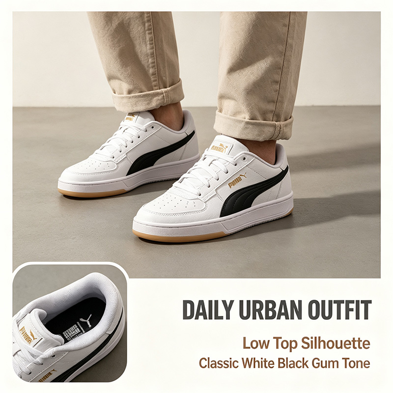 PUMA Men White Black Low Top S - Baseball Cap Structured ulasan dan harga