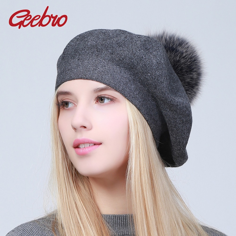 Geebro Women's Beret Hat Winte - Baseball Cap Structured ulasan dan harga