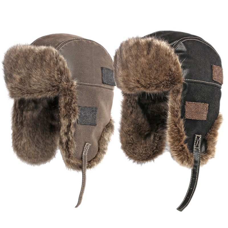 HT4098 Russian Hat Thick Warm - Winter Trapper Hat ulasan dan harga