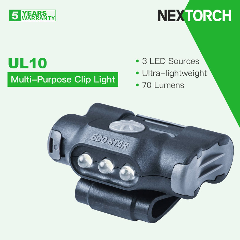 Nextorch UL10 3 LED Sources Mu - Running Cap Lightweight ulasan dan harga