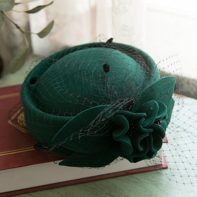 French Vintage Wool Beret Hat  - Beret French Wool ulasan dan harga