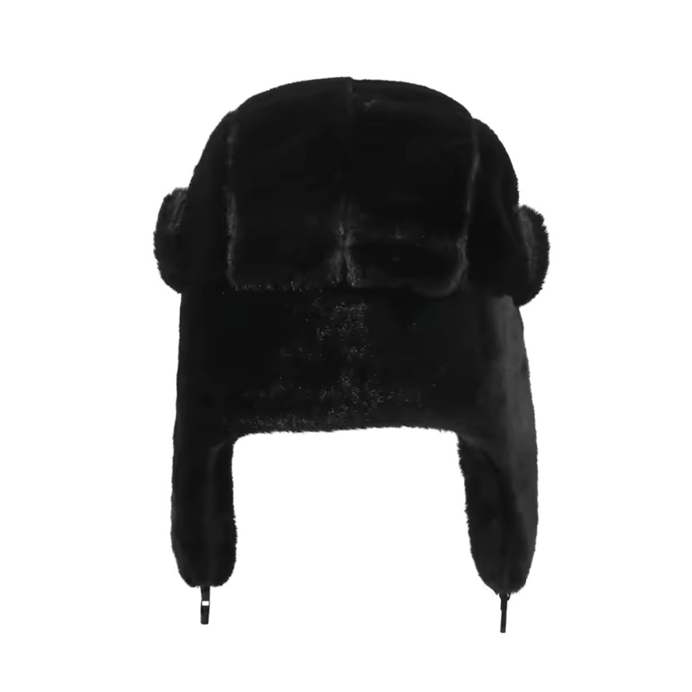 Men Pentagram Lei Feng Winter  - Trapper Hat Ear Flap ulasan dan harga