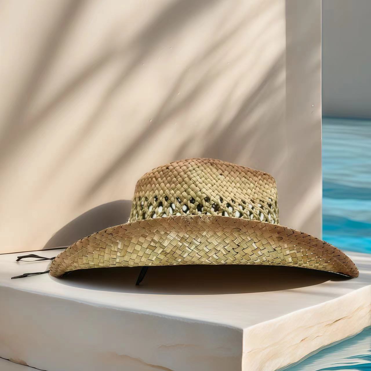 Rhinestone Cowboy Hat Straw Su - Cowboy Hat Straw ulasan dan harga